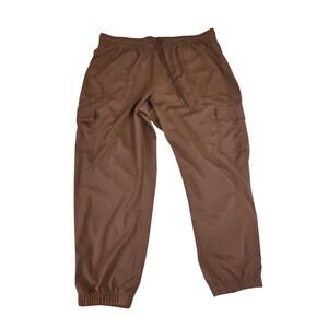 Old Navy Stretch Tech Dry  Jogger Pants XL Women Quick Dry Taupe Brown Athletic